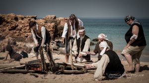 Expedition Oman. A film about the crew of the Amstelveen, wrecked on the desolate shores of Arabia two hundred and fifty years ago.